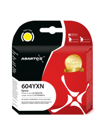 Tusz Asarto do Epson 604YXN | C13T10H44010 | 400 str. | 7ml | yellow