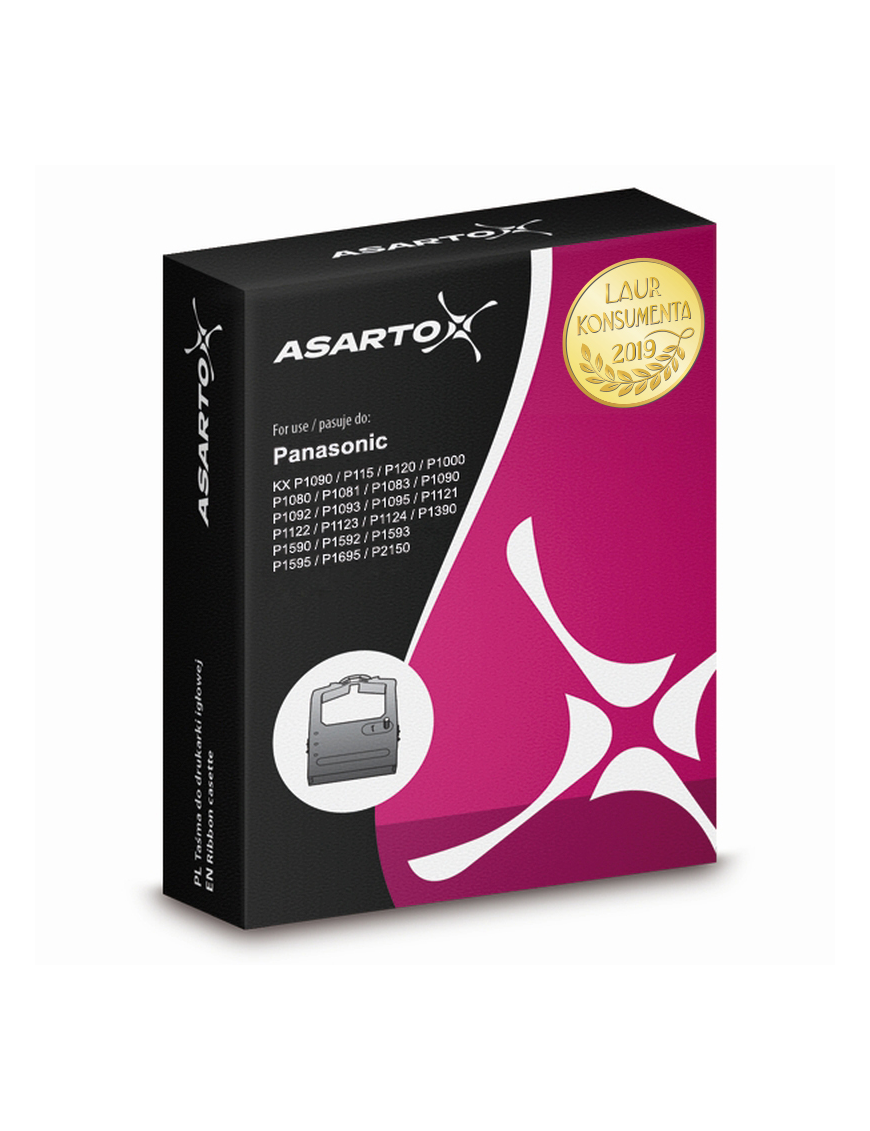 Taśma Asarto do Panasonic R1090 | KX-P115i-S | black