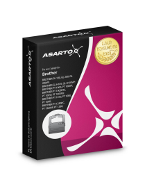 Taśma Asarto do Brother R221N | TZE221 | black/WT | 9mm*8m