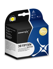Tusz Asarto do Brother 3619YXN | LC3619XLY | 1500 str. | yellow