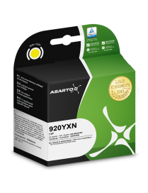 Tusz Asarto do HP 920YXN | CD974AE | 700 str. | yellow
