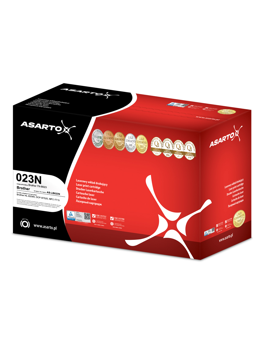 Toner Asarto do Brother 023N | TNB023 | 2000 str. | black