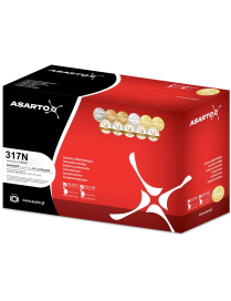 Toner Asarto do Lexmark 317N | 51B2000 | 2500 str. | black