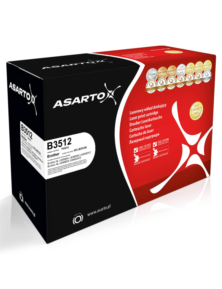 Toner Asarto do Brother B3512 | TN3512 | 12000 str. | black
