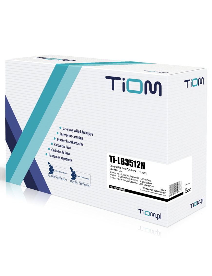 Toner Tiom do Brother B3512 | TN3512 | 12000 str. | black