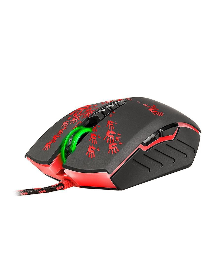A4-Tech mysz BLOODY Blazing A60 USB RGB | czarno-czerwona