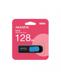 Adata pamięć UV128 128GB USB 3.2 czarno-niebieski