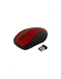 Art AM-92E mysz optyczna | bezprzewodowo | USB | red