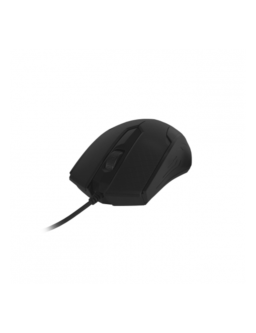 Art AM-93 mysz optyczna | przewodowo | USB | black