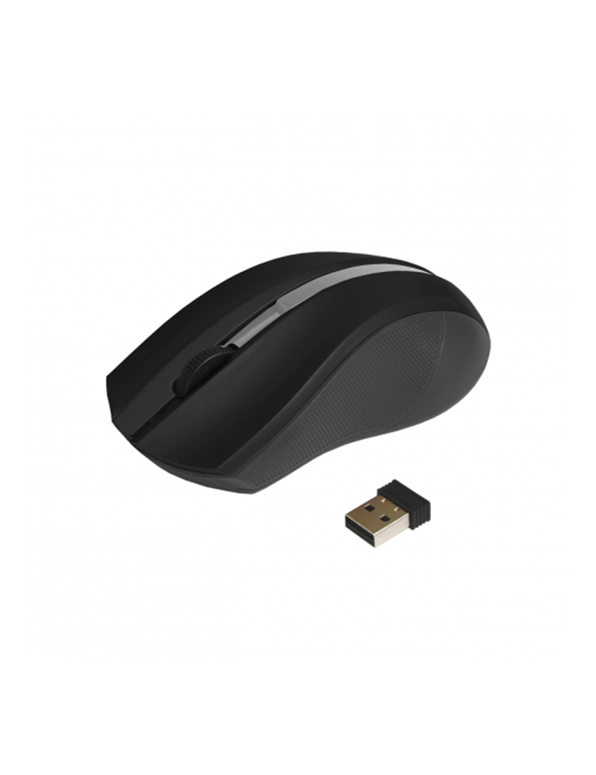 Art AM-97A mysz optyczna | bezprzewodowa | USB | black