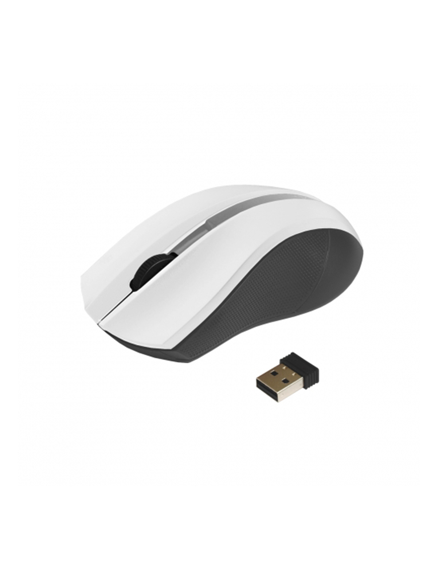 Art AM-97B mysz optyczna | bezprzewodowa | USB | white