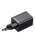 Baseus Ładowarka sieciowa Super Si Pro Quick Charger USB+USB-C 30W czarna