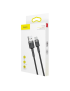 Baseus Kabel USB do USB-C Cafule 2A | 3m | szaro-czarny