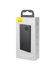 Baseus Power bank Adaman Metal 10 000mAh | 22.5W | czarny