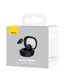 Baseus Słuchawki TWS Bowie WM02 | czarne