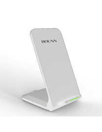 Bounn indukcyjna bezprzewodowa stacja ładowania QI 15W USB-C biała