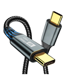 Kabel USB C szybkie ładowanie do USB-C 3.2 20V/5A 100W 20Gbps 8K | 2m