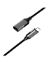 Kabel USB C męsko-żeński do USB-C 3.1 GEN2 charge 4K@60Hz | 2m