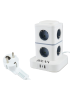 BOUNN listwa zasilająca przeciwprzepięciowa 11 gniazd 3xUSB 1,5m