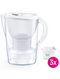 Brita Dzbanek z filtrem Marella biały +3 MAXTRA PRO Pure Performance | 2,4l
