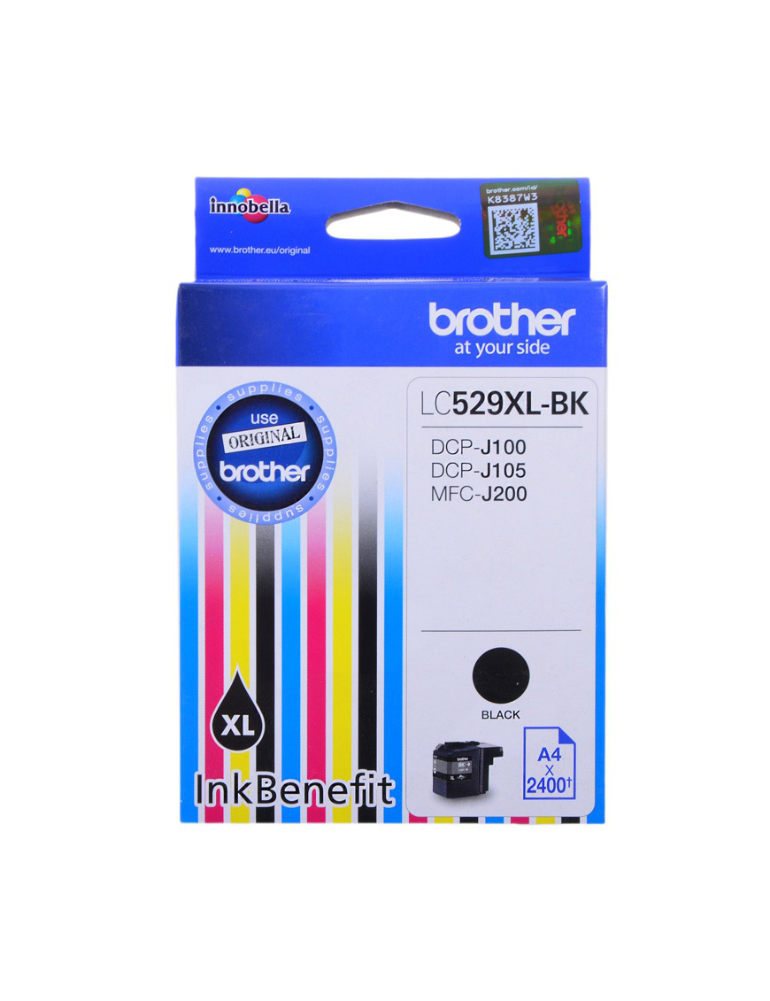 Tusz Brother do DCPJ100YJ1/DCPJ105YJ1 | black 2400str