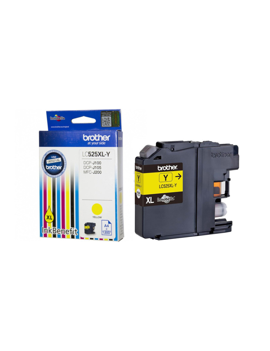 Tusz Brother do DCPJ100YJ1/DCPJ105YJ1 | yellow 1300str