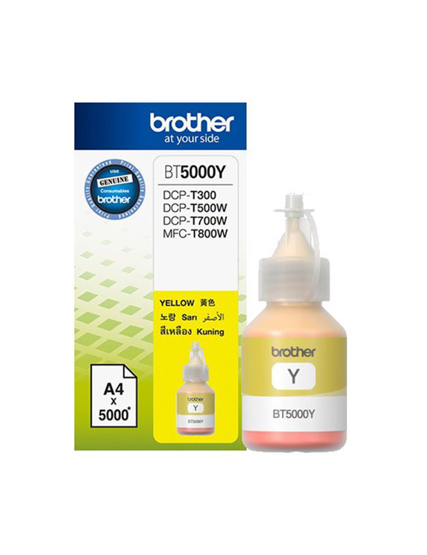 Tusz Brother do DCP-T300/T500W/T700W, MFC-T800W | 5 000 str. | yellow