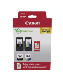 Tusz Canon PG-560/CL-561 + papier fotograficzny