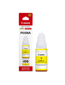 Tusz Canon GI-490 do Canon PIXMA G1400/G2400/G3400 | 70ml | yellow