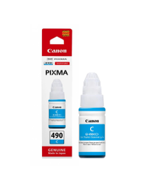 Tusz Canon GI-490 do Canon PIXMA G1400/G2400/G3400 | 70ml | cyan