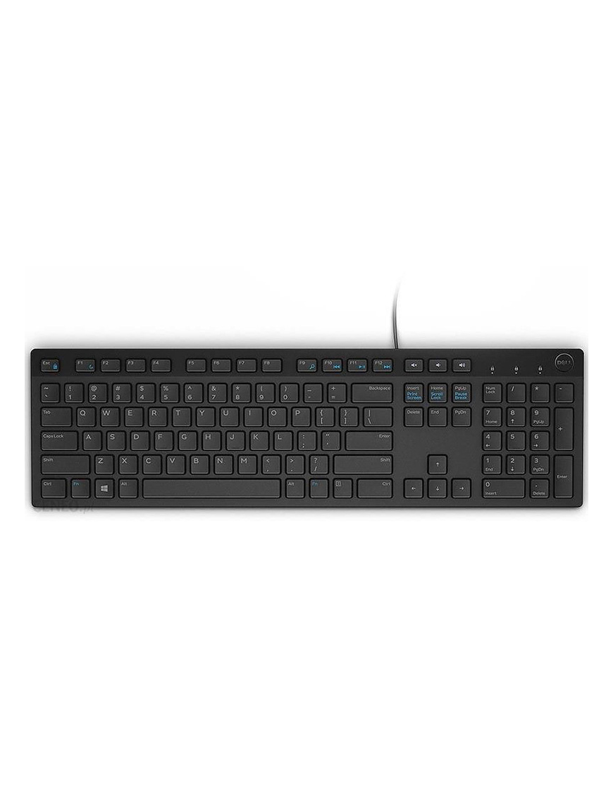 Dell Klawiatura KB216 | USB | przewodowa | Czarna
