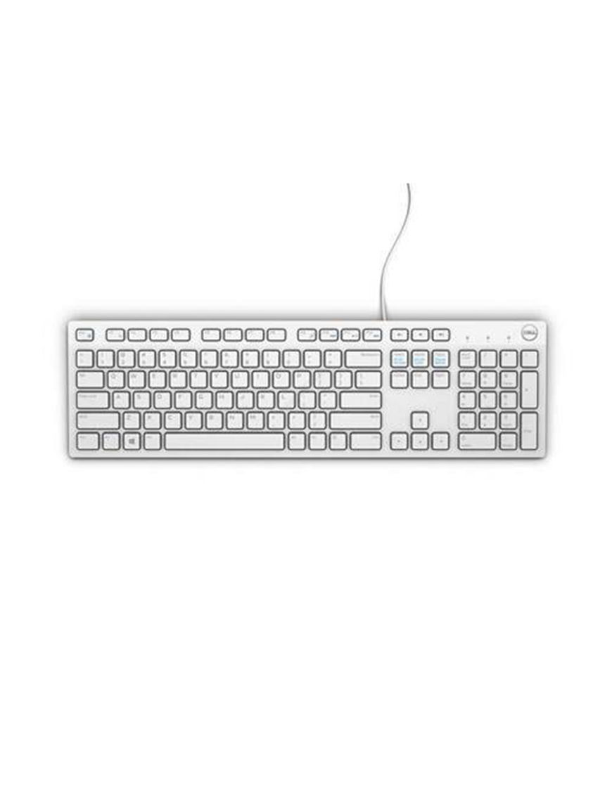 Dell Klawiatura KB216 | USB | przewodowa | Biała