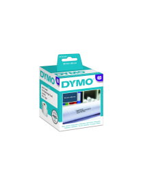 Dymo etykieta do drukarek LW 99012 biała, papierowa, 89mm x 36 mm