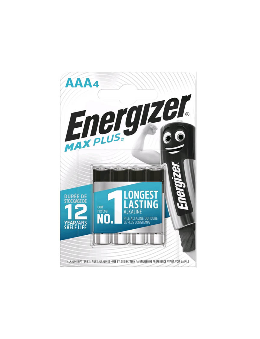 Bateria Energizer Max Plus AAA/LR03 1,5V 4 szt. (blister)