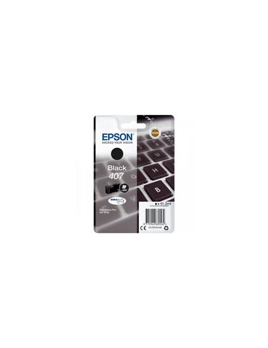 Tusz Epson 407 do WF-4745DTWF | 41,2 ml | Black