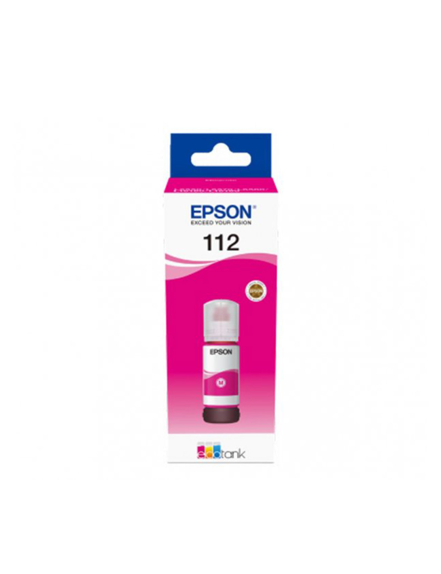 Tusz Epson ET112 do EcoTank L15150/L15160 | 6000str. | 70 ml | magenta
