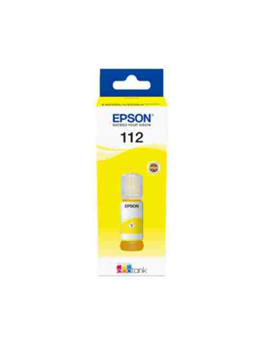 Tusz Epson ET112 do EcoTank L15150/L15160 | 6000str. | 70 ml | yellow
