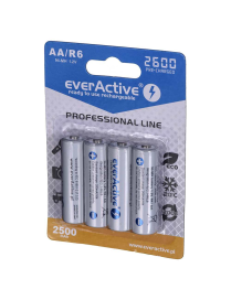 Everactive Akumulator R6/AA NI-MH 2600 4BL 2500 MAH / NIMH PROFESSIONAL LINE